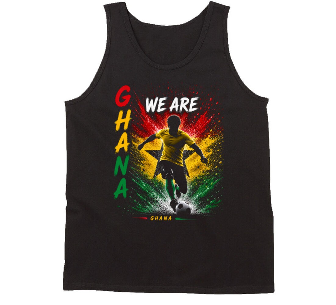 Ghana Soccer 2026 National Fan T Shirt gallery