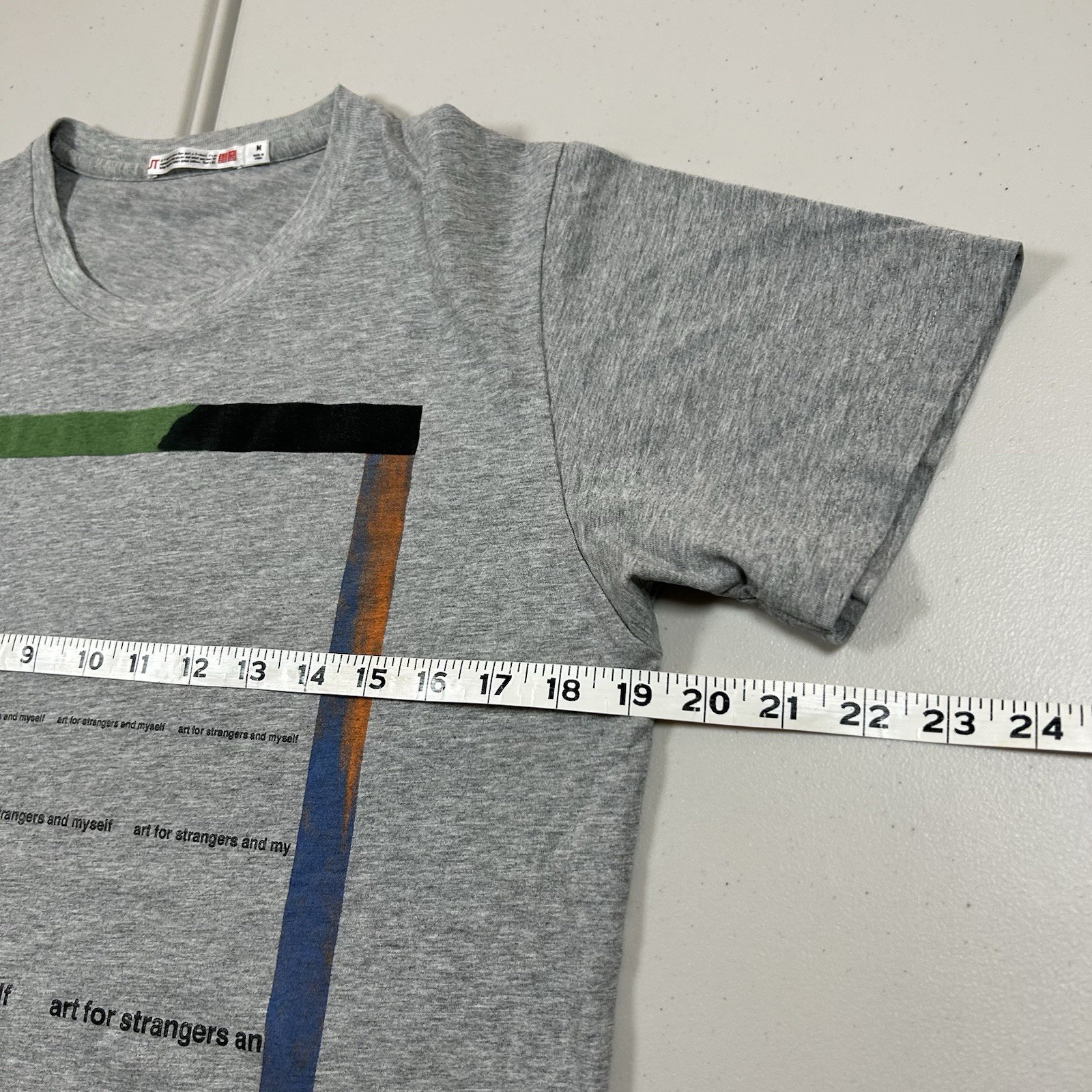 MoMA x UNIQLO Franklin Evans Art T Shirt M "art for strangers and myself" 2012 gallery