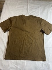 Outlander Men’s Brown Solid Henley Neck Short Sleeve Pocket T-Shirt, M Regular