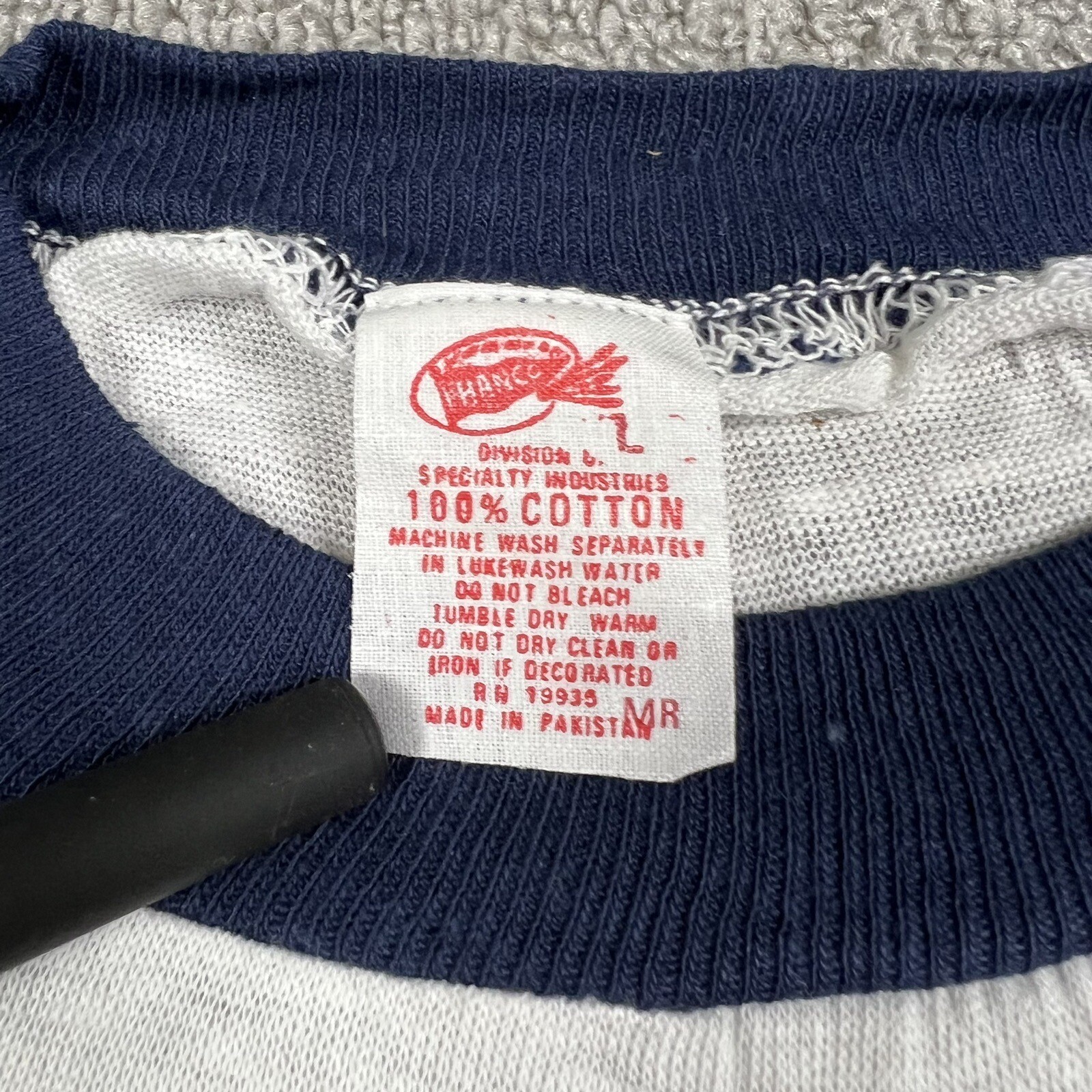 Vintage 70's West Virginia Almost Heaven T Shirt Single Stitch Ringer Men's NOS gallery