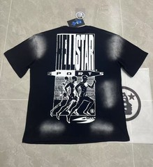 Hell Studios star Classic gold ring pattern Tee Mens Short sleeved T-shirt