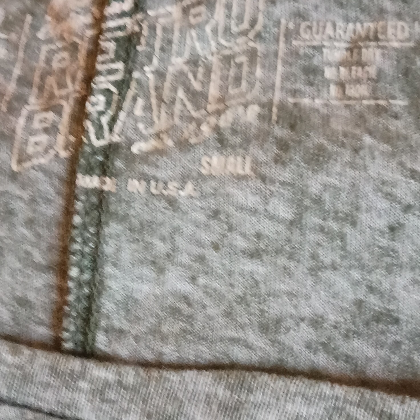 William & Mary Men's XL Gray College Graphic Logo Crew Neck Cotton T-Shirt gallery