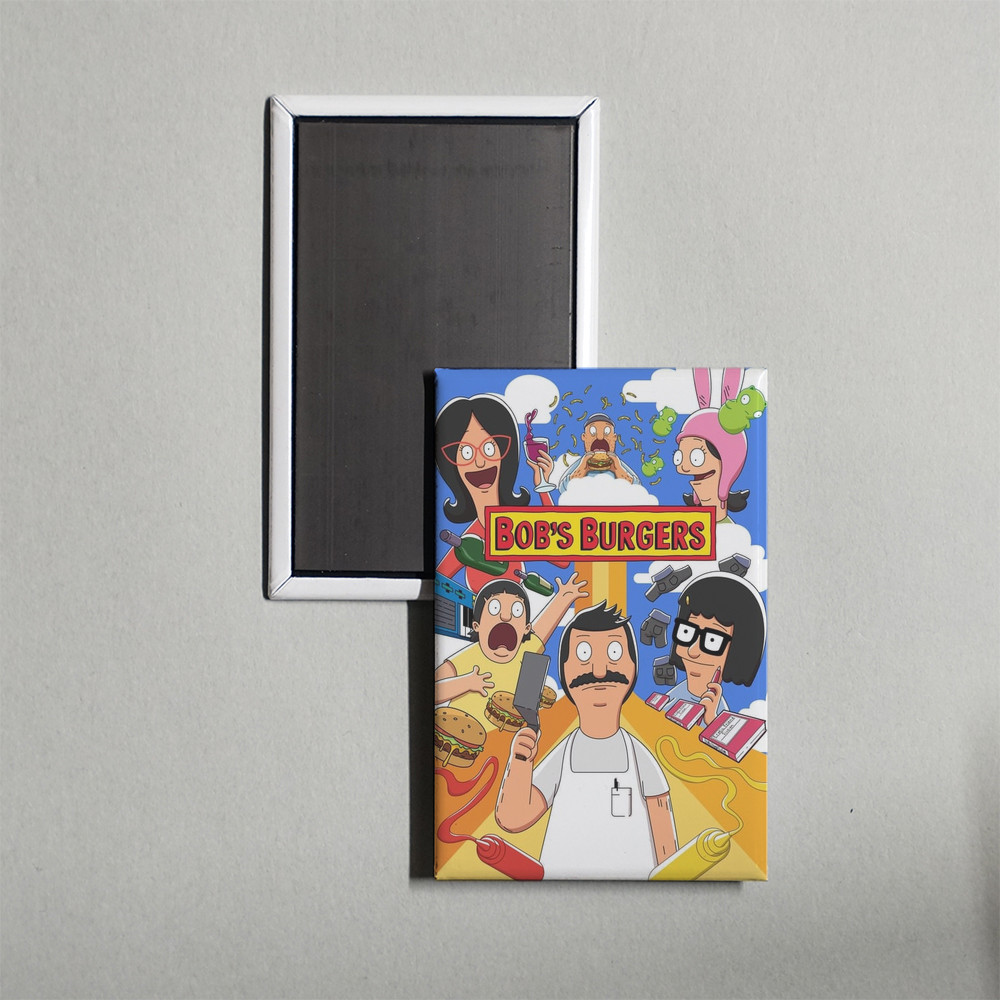 Bob’s Burgers Mini TV Show Poster Fridge Locker Magnet