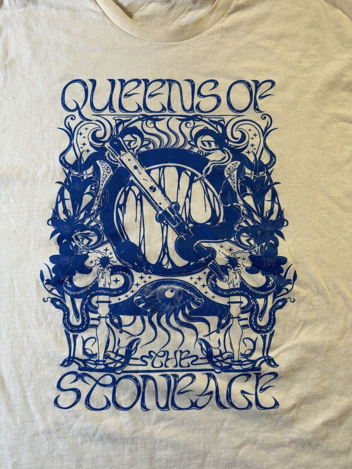 Queens Of The Stone Age End Is Nero Tour 2023 NYC Size S To 5XL T Shirt UR106 gallery