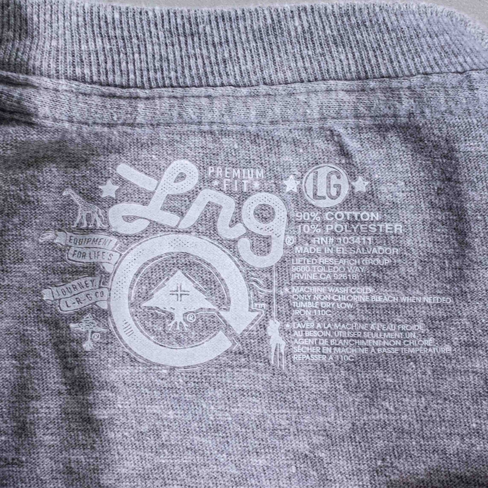 LRG Resolutionary Co Shirt Large Mens Graphic Tee Y2K Cyber Skater Streetwear L gallery
