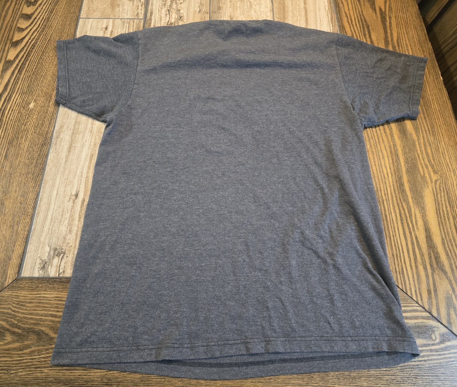 The Beatles Union Jack Logo T-Shirt Men’s Large Gray Graphic Band Tee UK Flag gallery