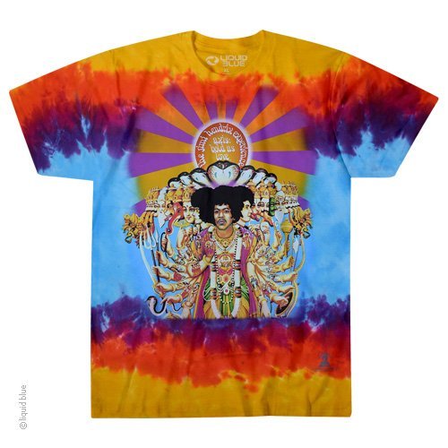 JIMI HENDRIX-AXIS BOLD AS LOVE-TIE DYE T-SHIRT S,M,L,XL,2X,3X,4X,5X,6X Experince gallery