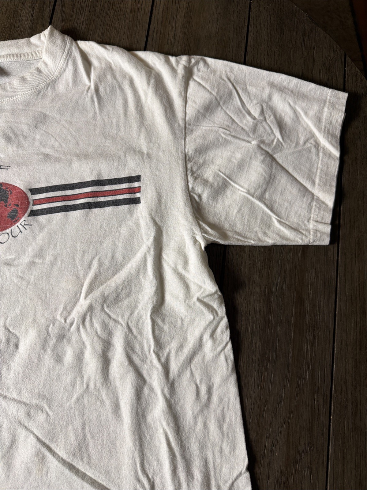 Vintage 90s Hootie & The Blowfish World Tour Shirt L Concert Tee VTG Rare gallery
