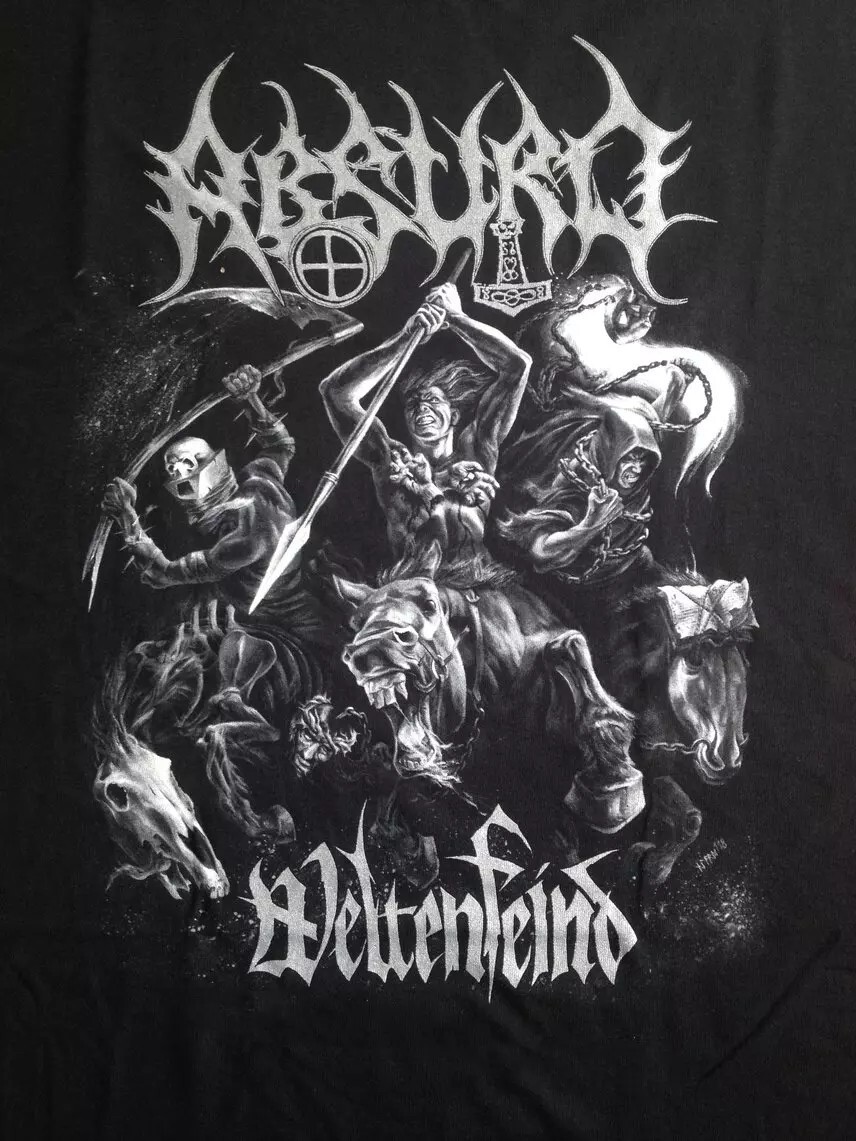 Vtg Absurd Band Gift For Friends Black T-Shirt Cotton All Size S-345XL IA22 gallery