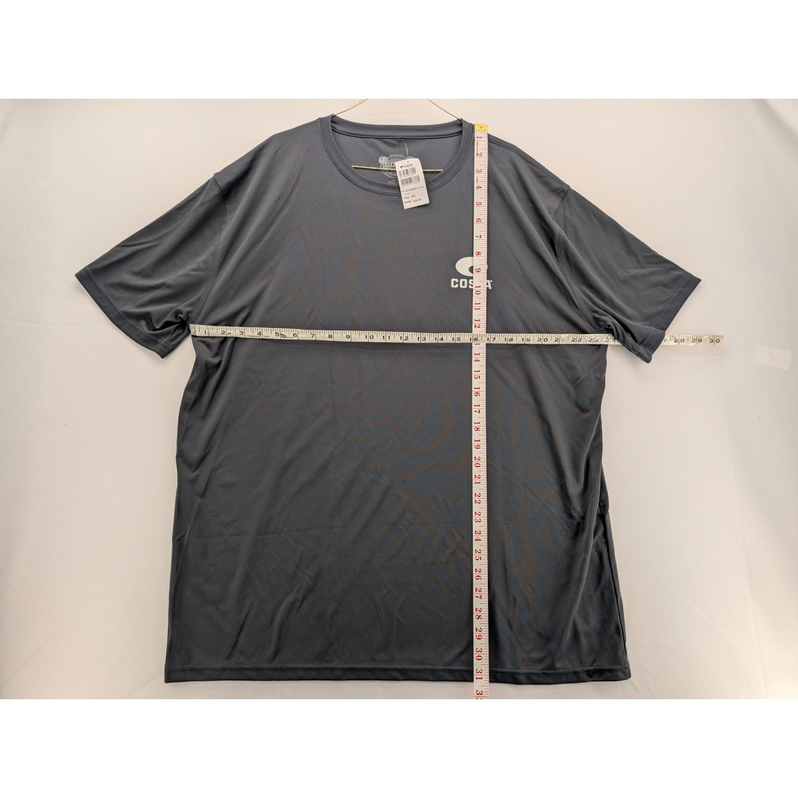 NWT Men's Costa Tech Spinners T-Shirt in Carbon Size XXL gallery