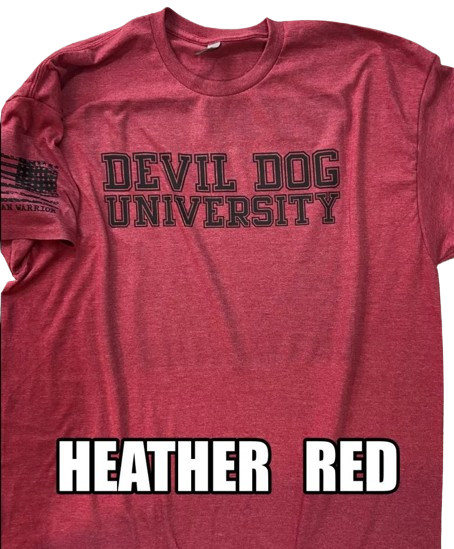 Marine Corps Devil Dog University Military T-Shirt gallery