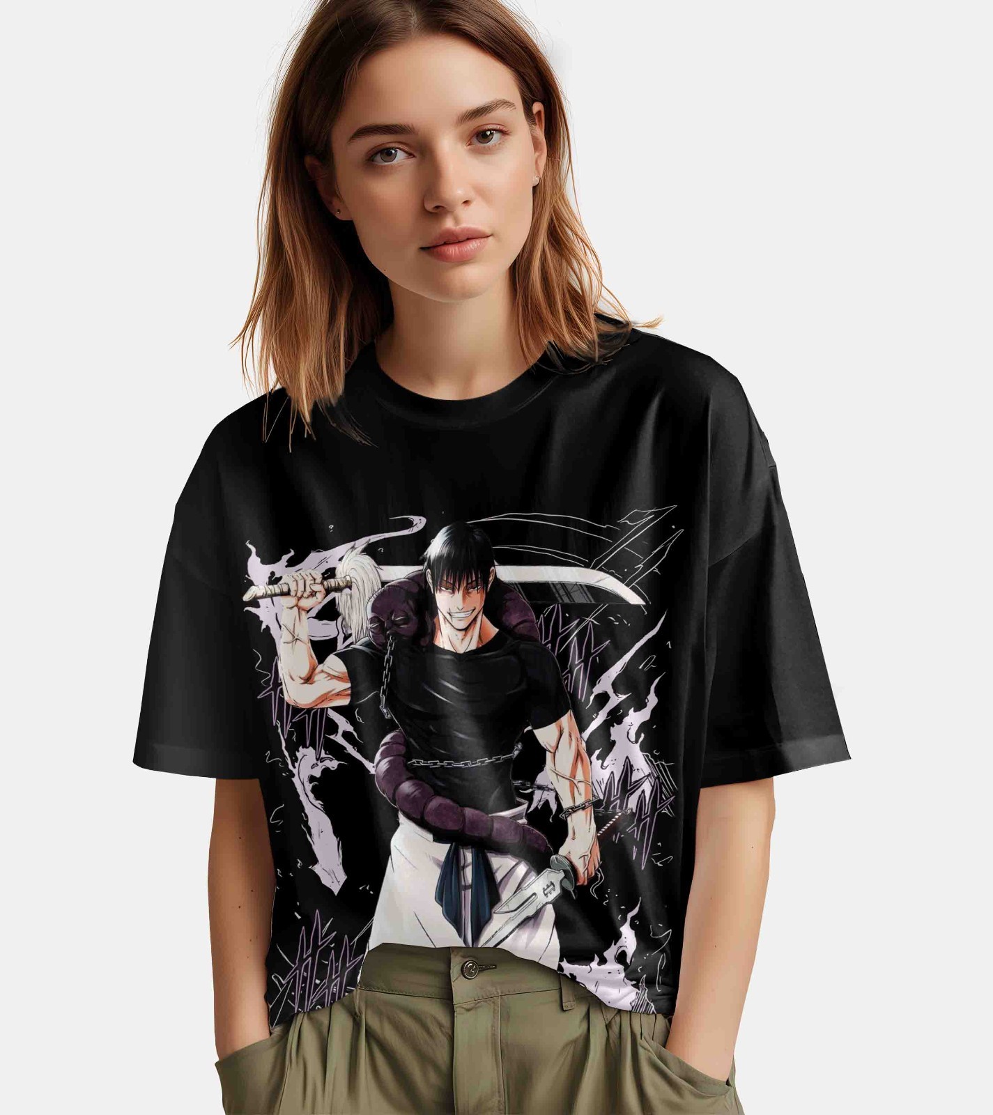 Jujutsu Kaisen Shirt Toji Fushiguro T-Shirt Gojo Tshirt Sukuna Anime Unisex Tee gallery