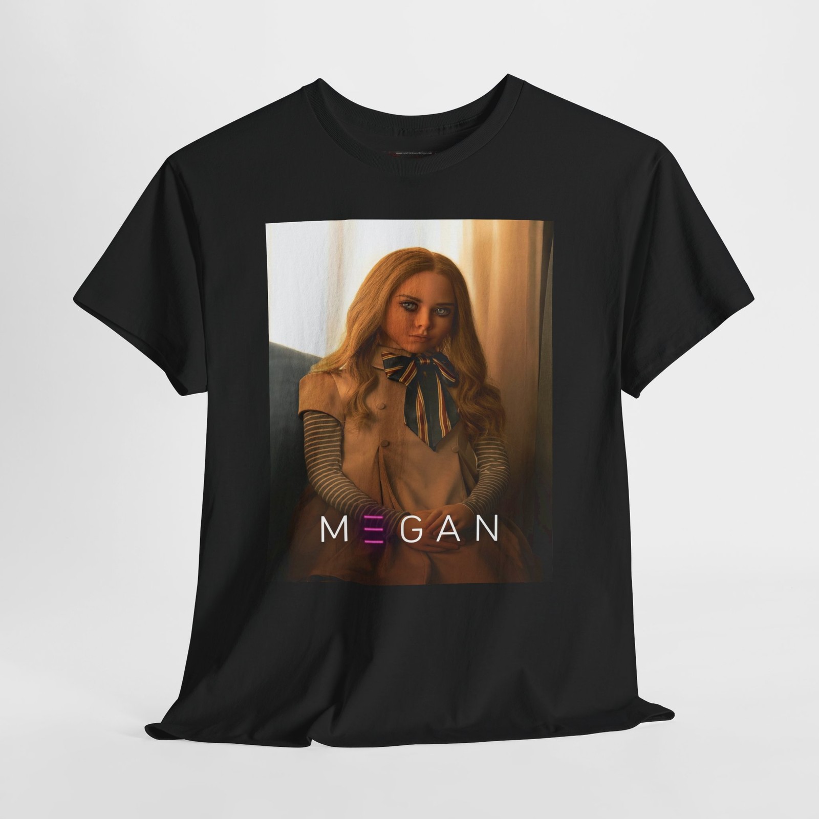 Megan M3GAN 2022 Retro Movie Poster Horror Unisex Graphic T-Shirt gallery