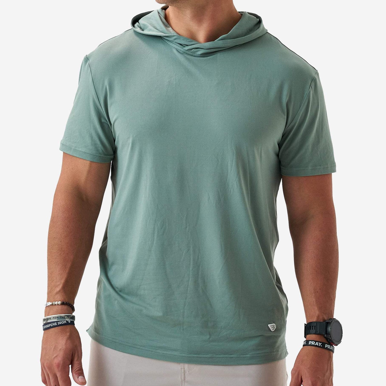SHORT SLEEVE PERFORMANCE HOODIE