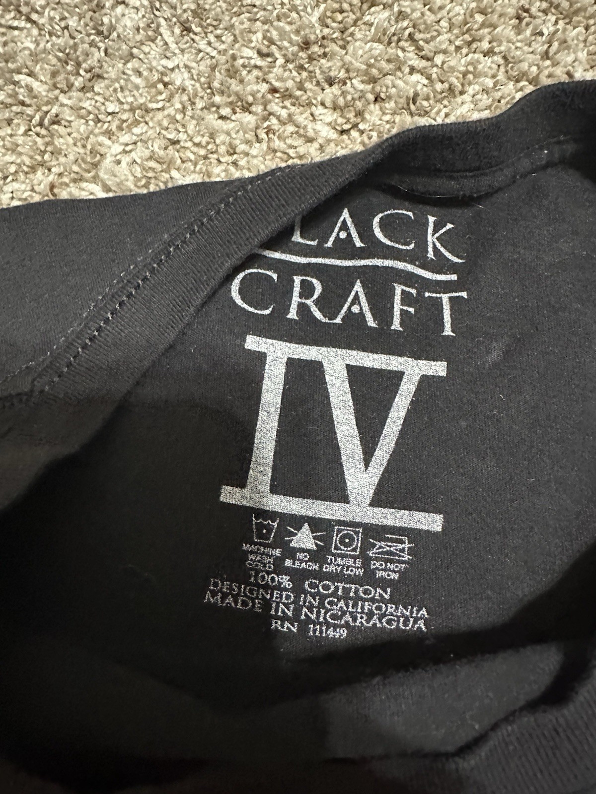Blackcraft Cult Graphic Tee T-Shirt Large: Trick Or Treat Prepared To Be Scared gallery