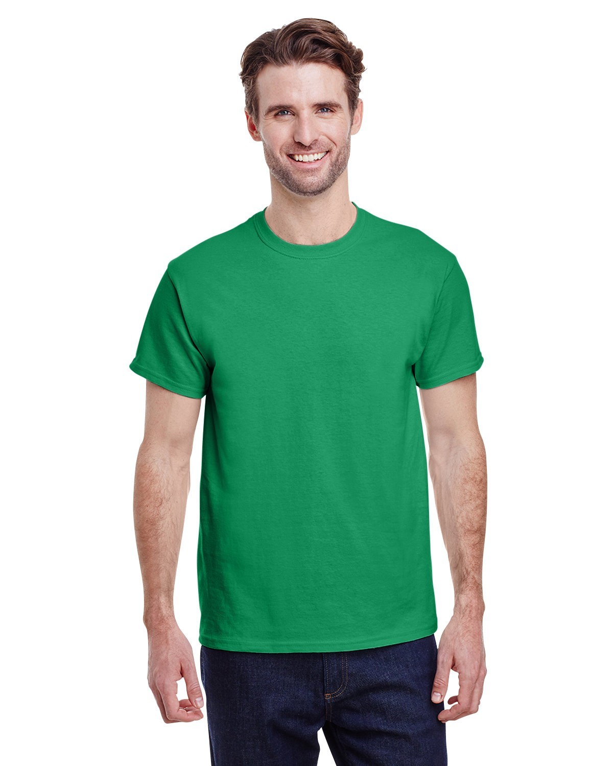 Gildan G500 Adult Solid Heavy Cotton Tee Plain Blank Casual T-Shirt gallery