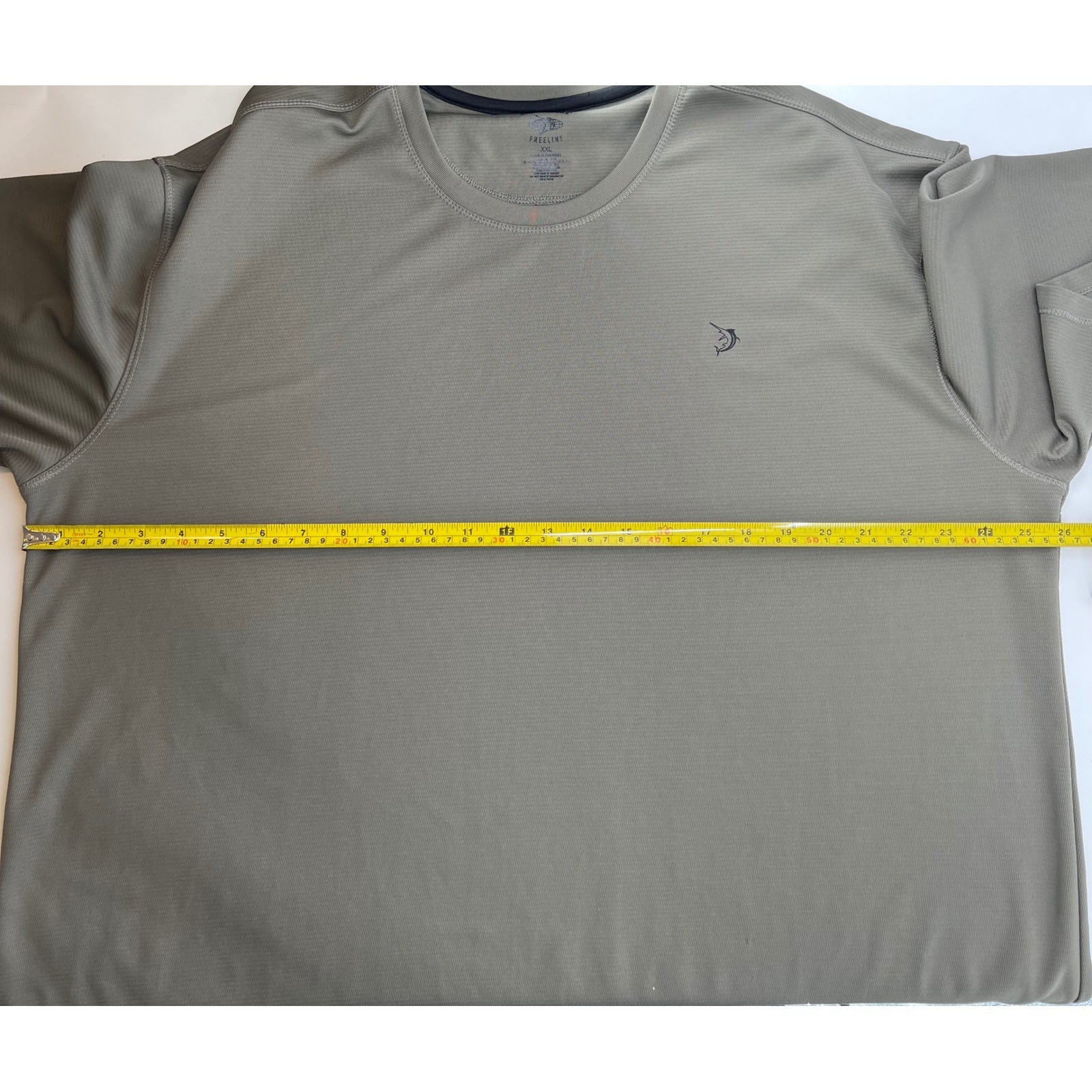 Reel Legends Freeline XXL Olive Green Fishing T-Shirt Marlin Logo Short Sleeve gallery