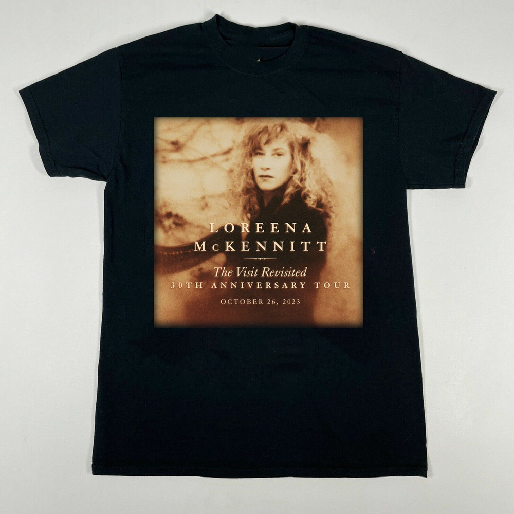 Collection Loreena McKennitt 2023 Tour Black S-2345XL Unisex T-Shirt TMB1208