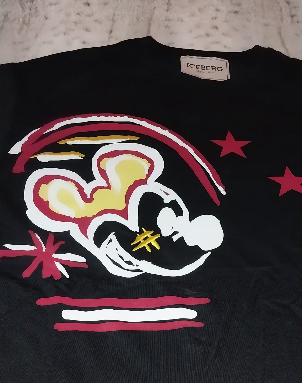ICEBERG Mickey Mouse Chinese New Year Shirt NEW gallery