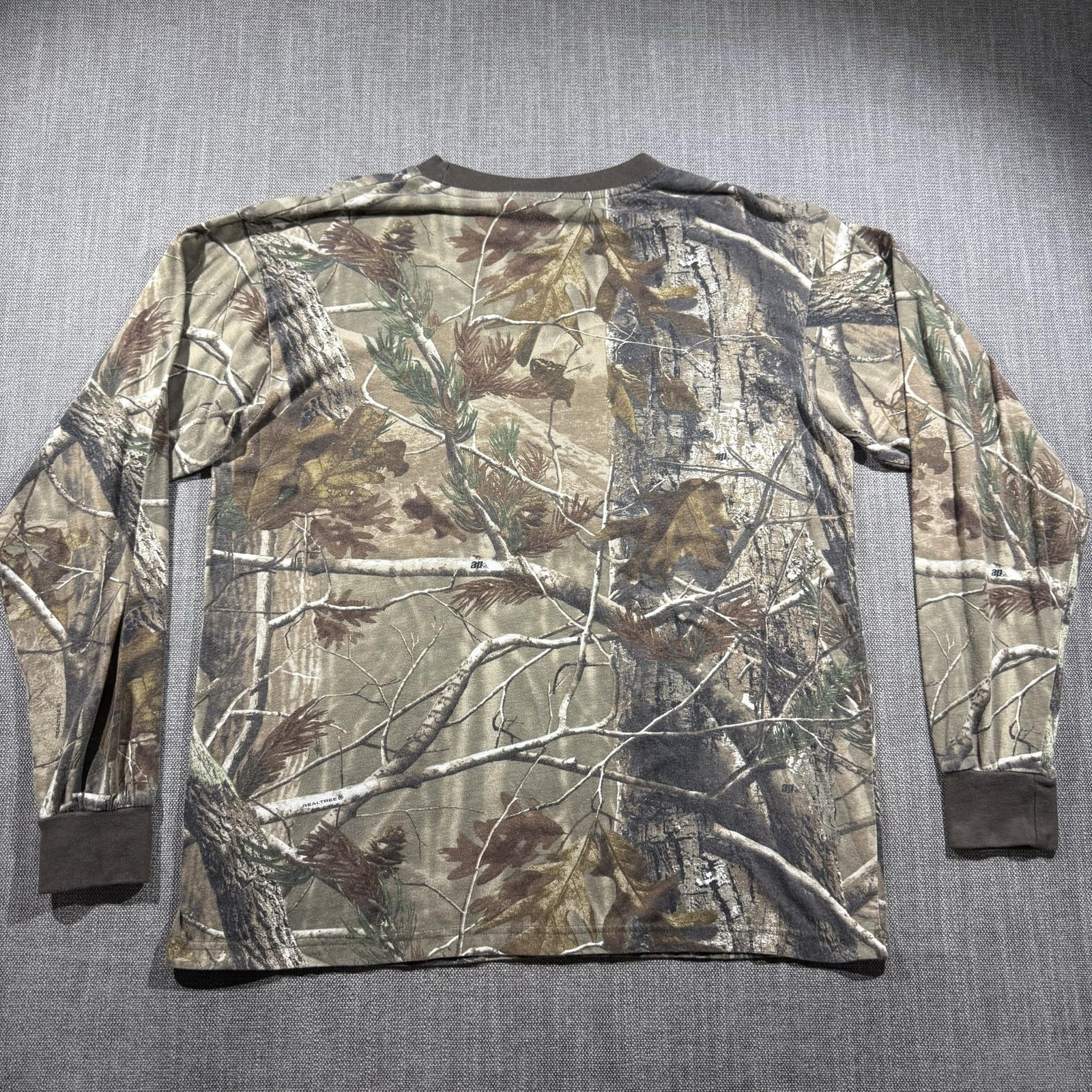 Ranger Shirt Mens XL Brown Camo Long Sleeve Pocket Hunting Outdoor Tee gallery