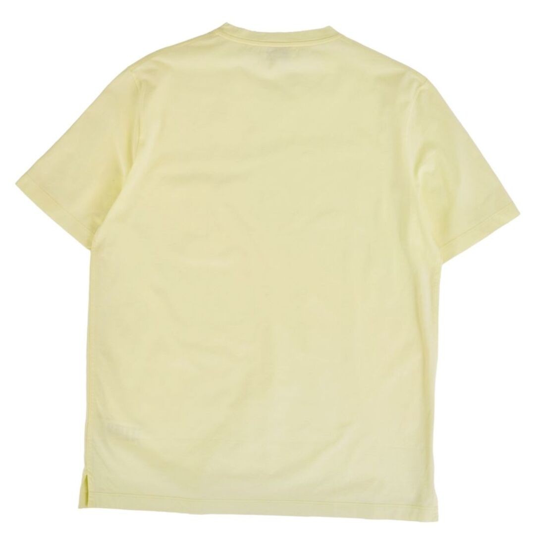 Hermes T Shirt 21SS Top Short Sleeve Cotton Men's XL Yellow Used MOLO-0 gallery