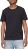 Calvin Klein Men’s Smooth Cotton Solid Crewneck T-Shirt, Black Size S NO-TAG