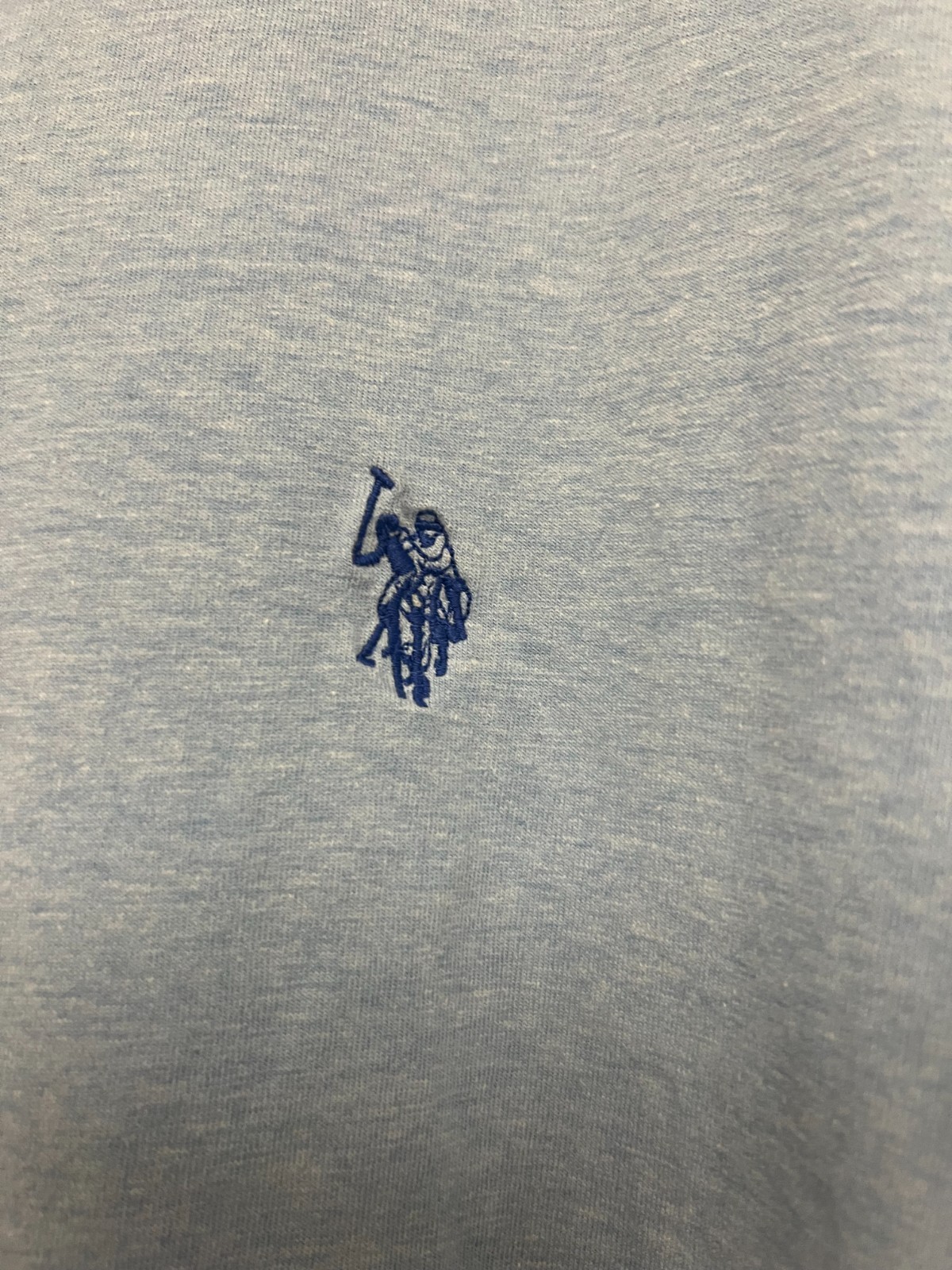 US Polo association Mens T-shirt Lite Blue gallery