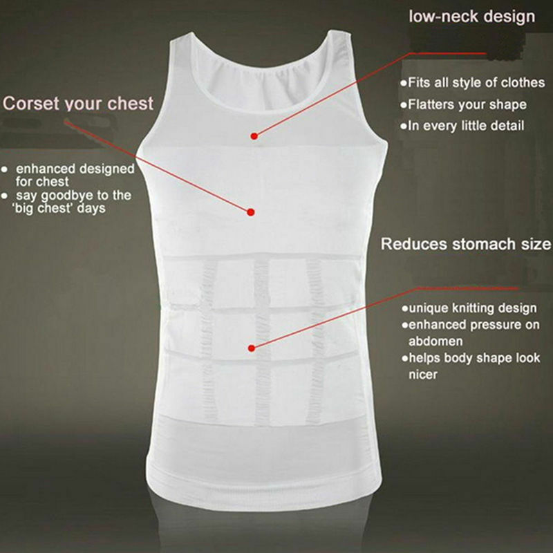 FAJAS PARA HOMBRES FAJA REDUCTORA DE HOMBRE MEN BODY SHAPER ABDOMEN CONTROL VEST gallery