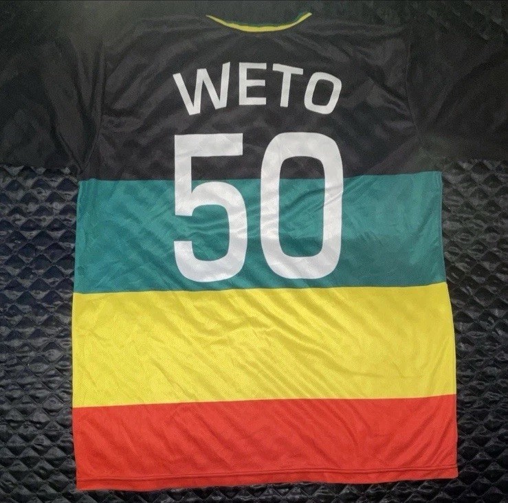 Buffalo Soldiers multicoloured jersey weto 50 bob marley M gallery