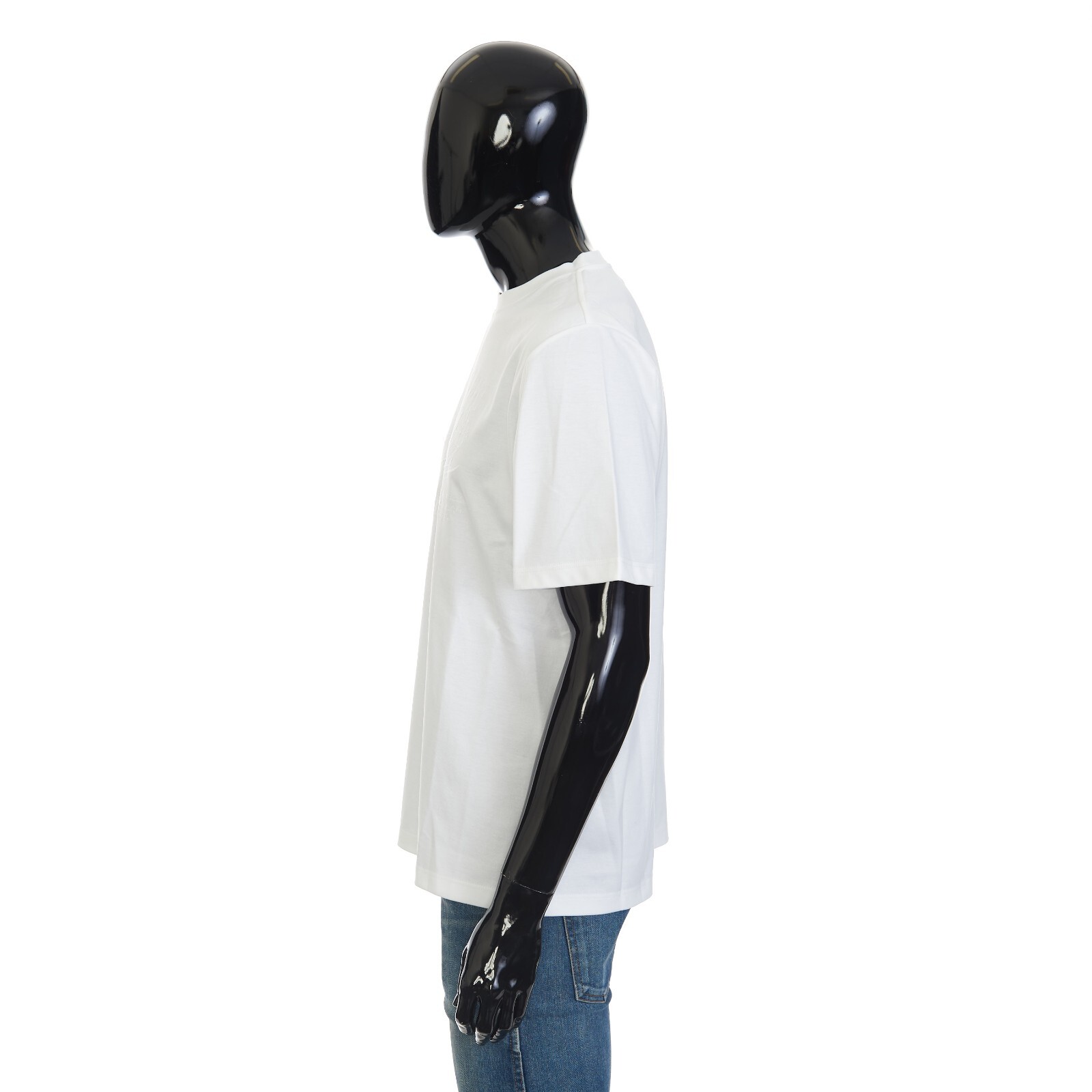 BERLUTI 690$ Embroidered Scritto T-shirt - White Cotton gallery