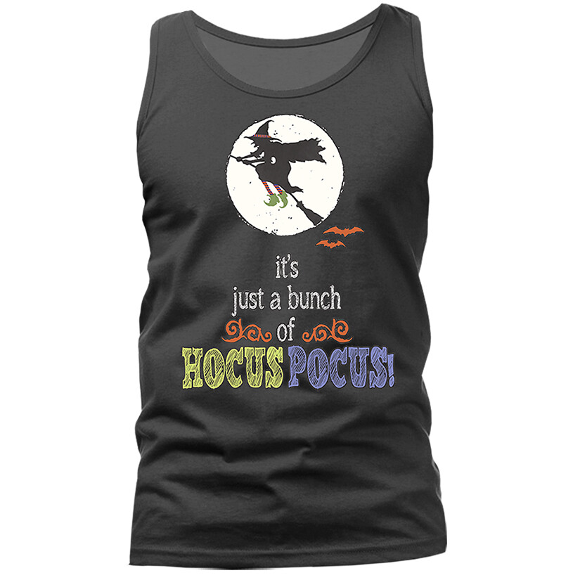 Hocus Pocus Funny Joke Humor Humorous Graphic Novelty Tank Top gallery