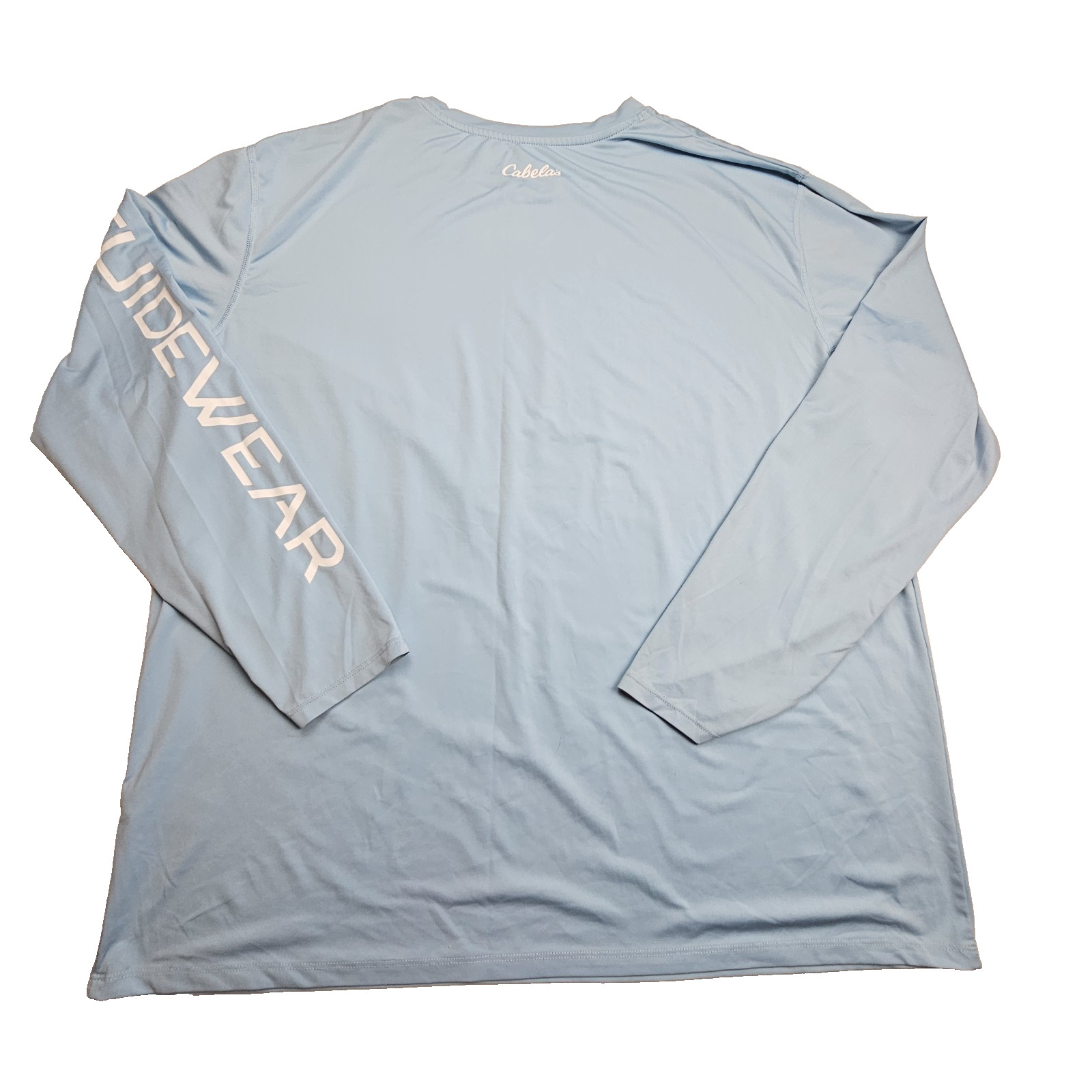 Cabela's Shirt Men's XL Guidewear 50+UPF Sun Shirt Long Sleeve Blue Coolcore gallery
