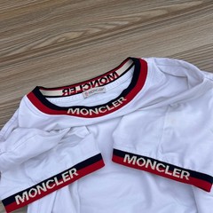 Moncler – Logo Webbing-Trimmed Stretch-Cotton Jersey T-Shirt