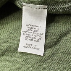 L.L. Bean Green Long Sleeve Regular Fit Casual Wear Henley T-Shirt Size X-Large