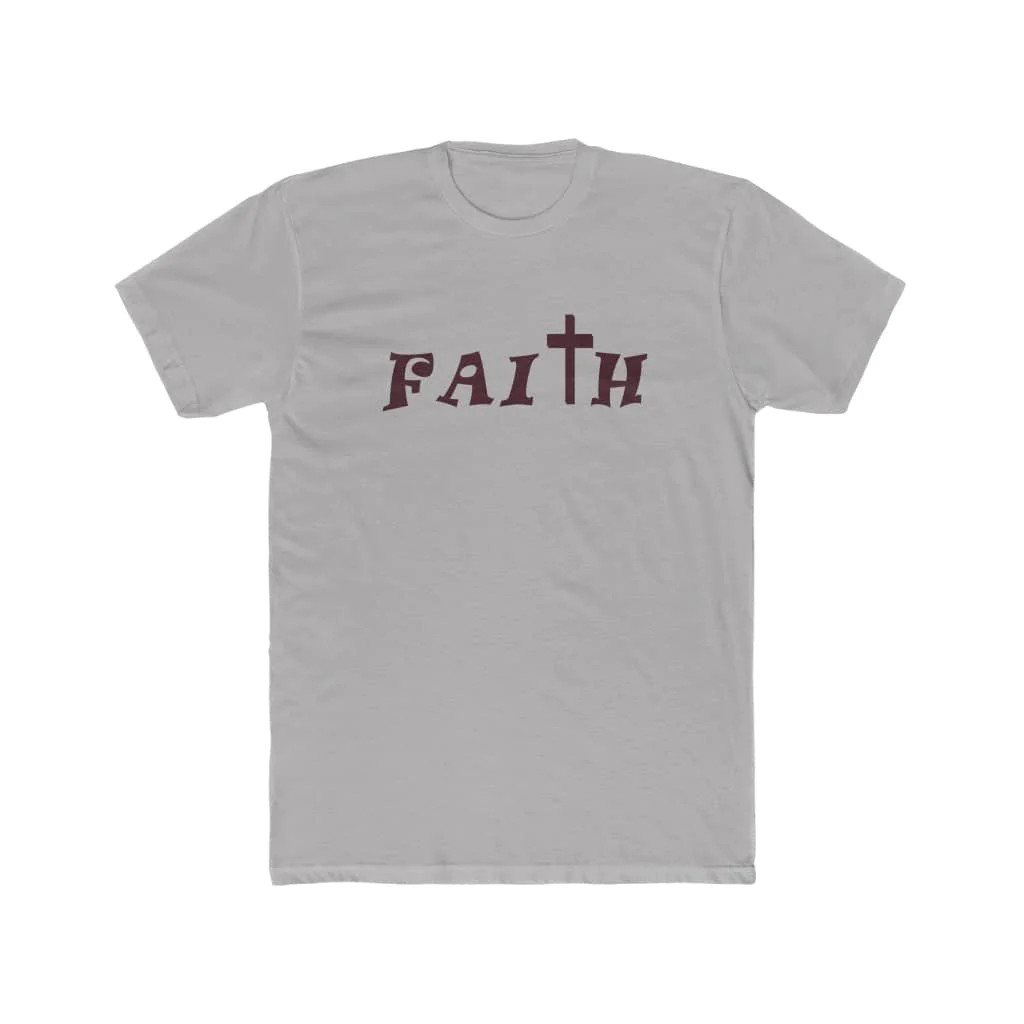 Next Level 3600 Soft Cotton Crew Tee "Faith" gallery