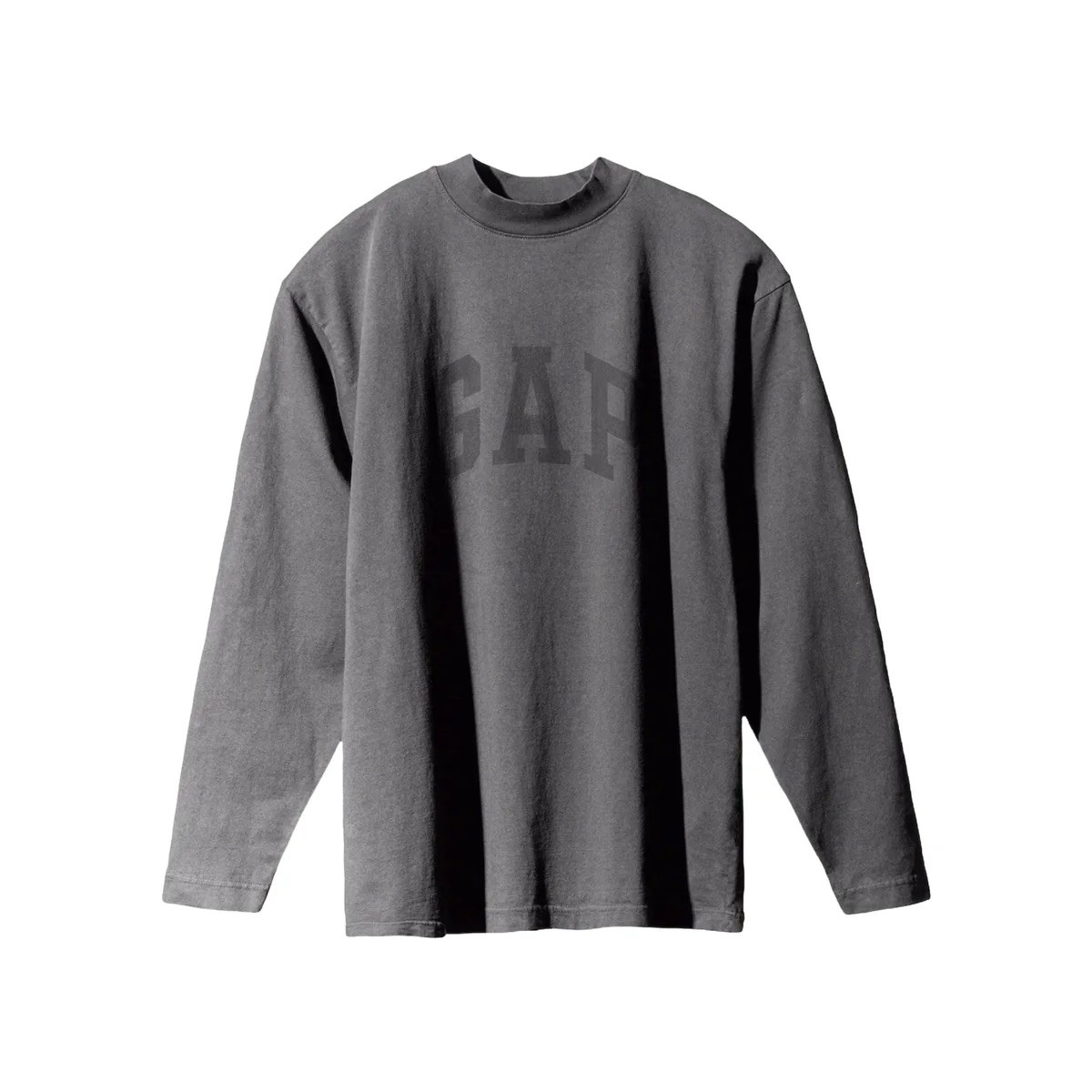 Yeezy Gap YZY 10A Dove Long Sleeve Shirt Dark Grey Medium gallery