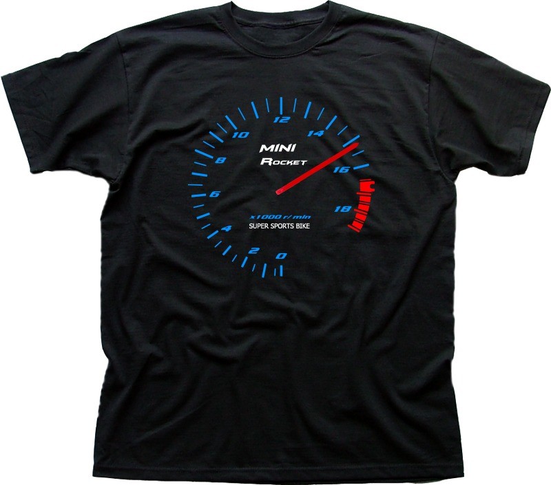 Yamaha inspired R6 YZF Super Sports bike motorcycle clock black t-shirt 9413 gallery