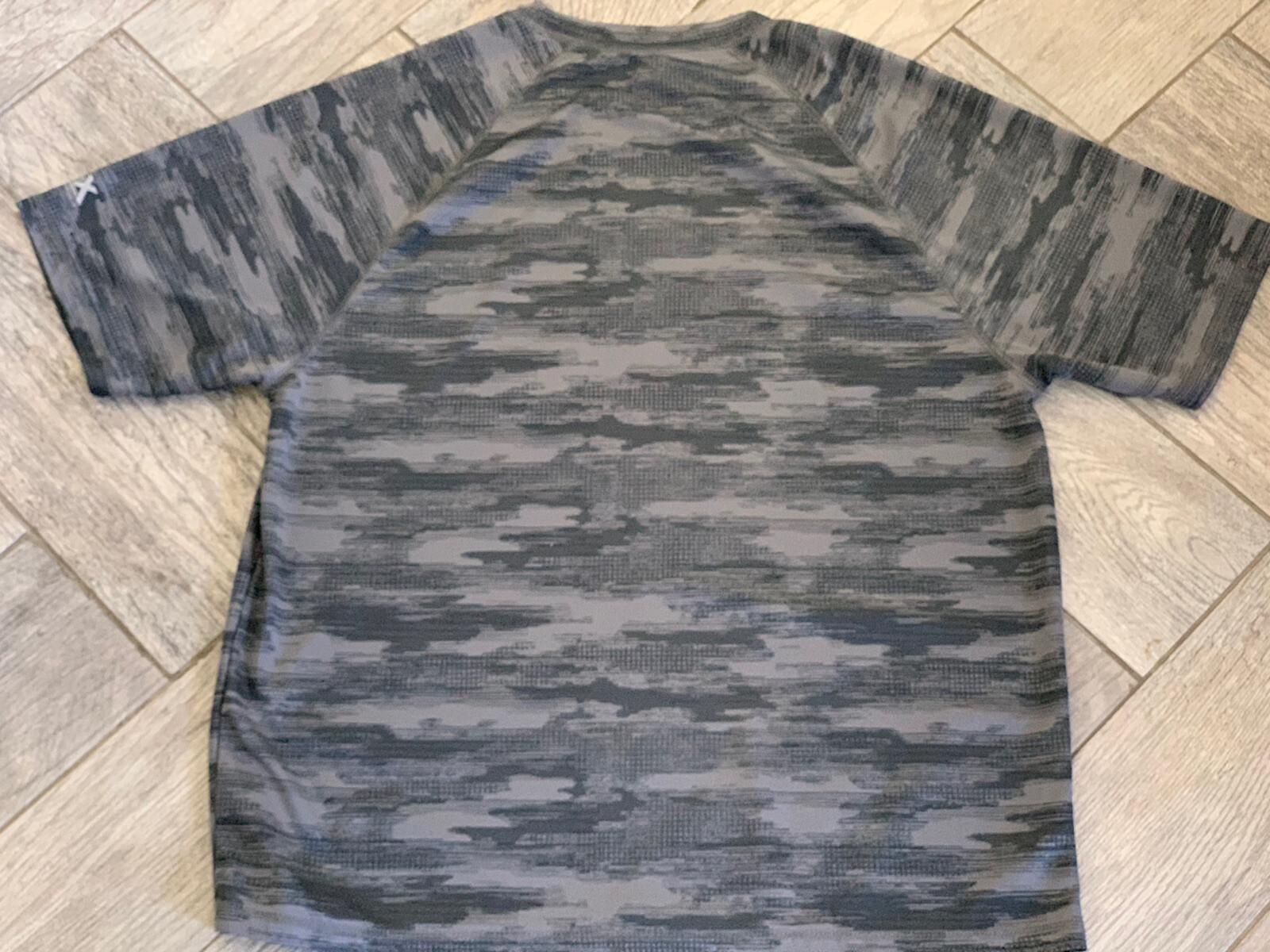 Zeroxposur Mens Activewear Sun Protection T-Camo Style Gray Tee T Shirt Xl gallery