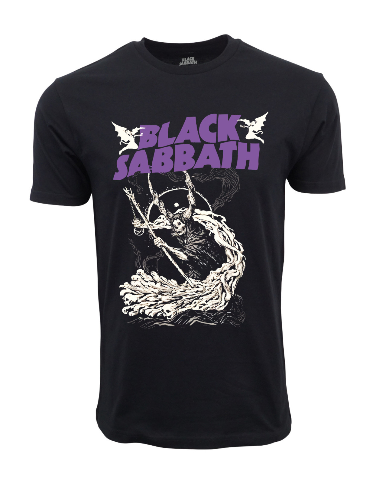 BLACK SABBATH OFFICIAL LICENSE SKULLY GRAPHIC T SHIRT gallery