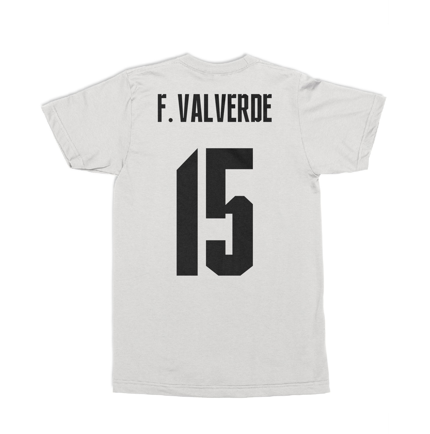 Uruguay Soccer Fans Valverde 15 Jersey Style Unisex T-Shirt gallery