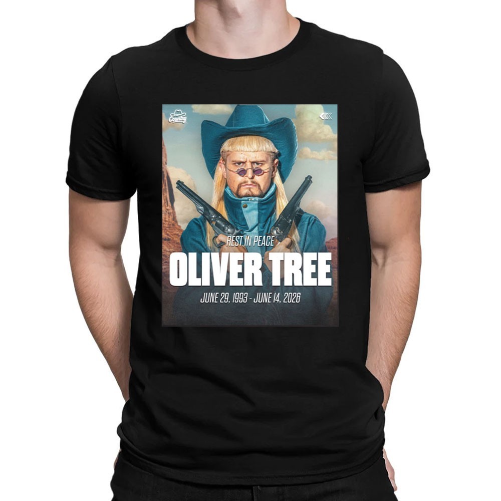 Oliver Tree 1993-2026 T-Shirt Black S-2XL gallery