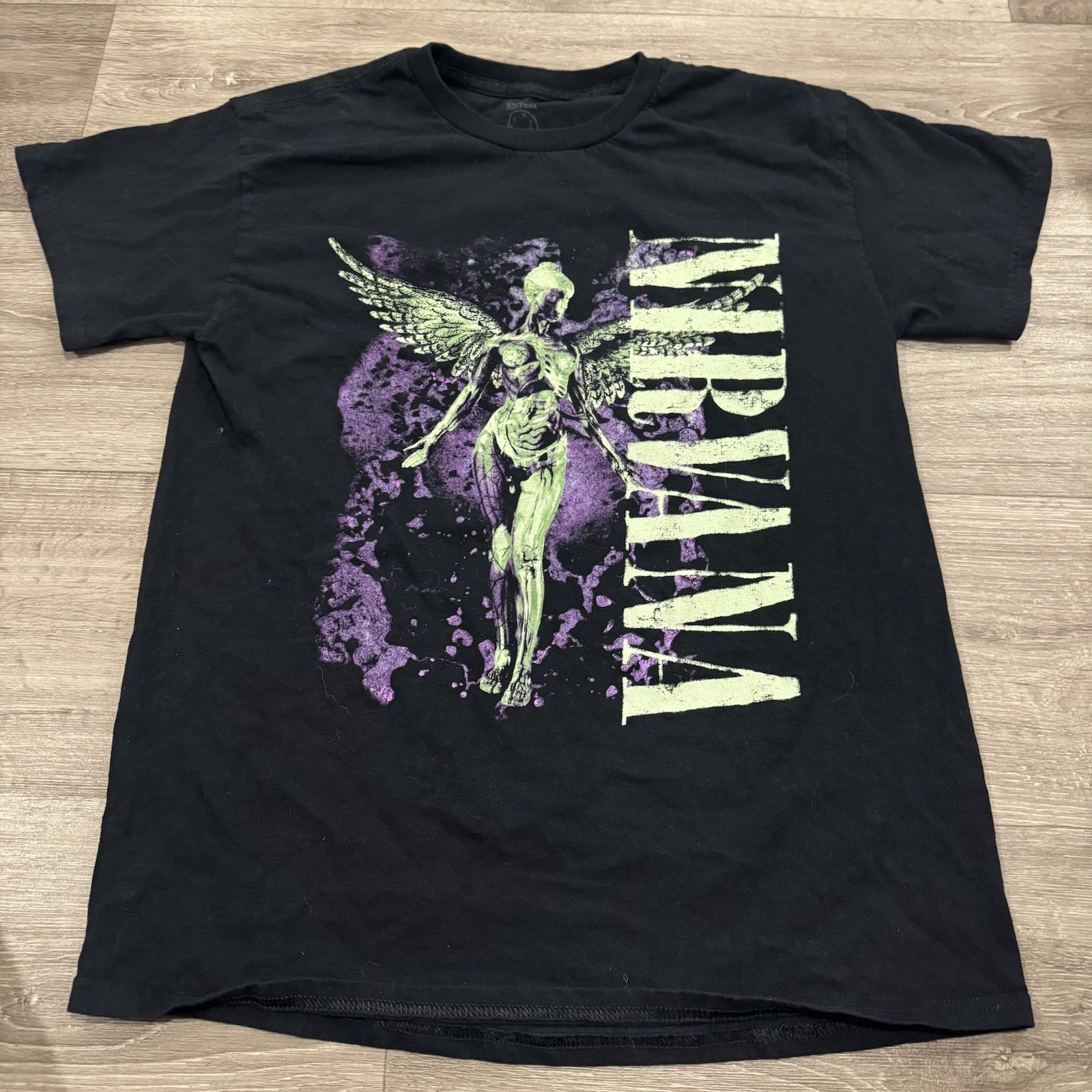 Nirvana In Utero Band Tee Grunge T-Shirt Mens Medium gallery