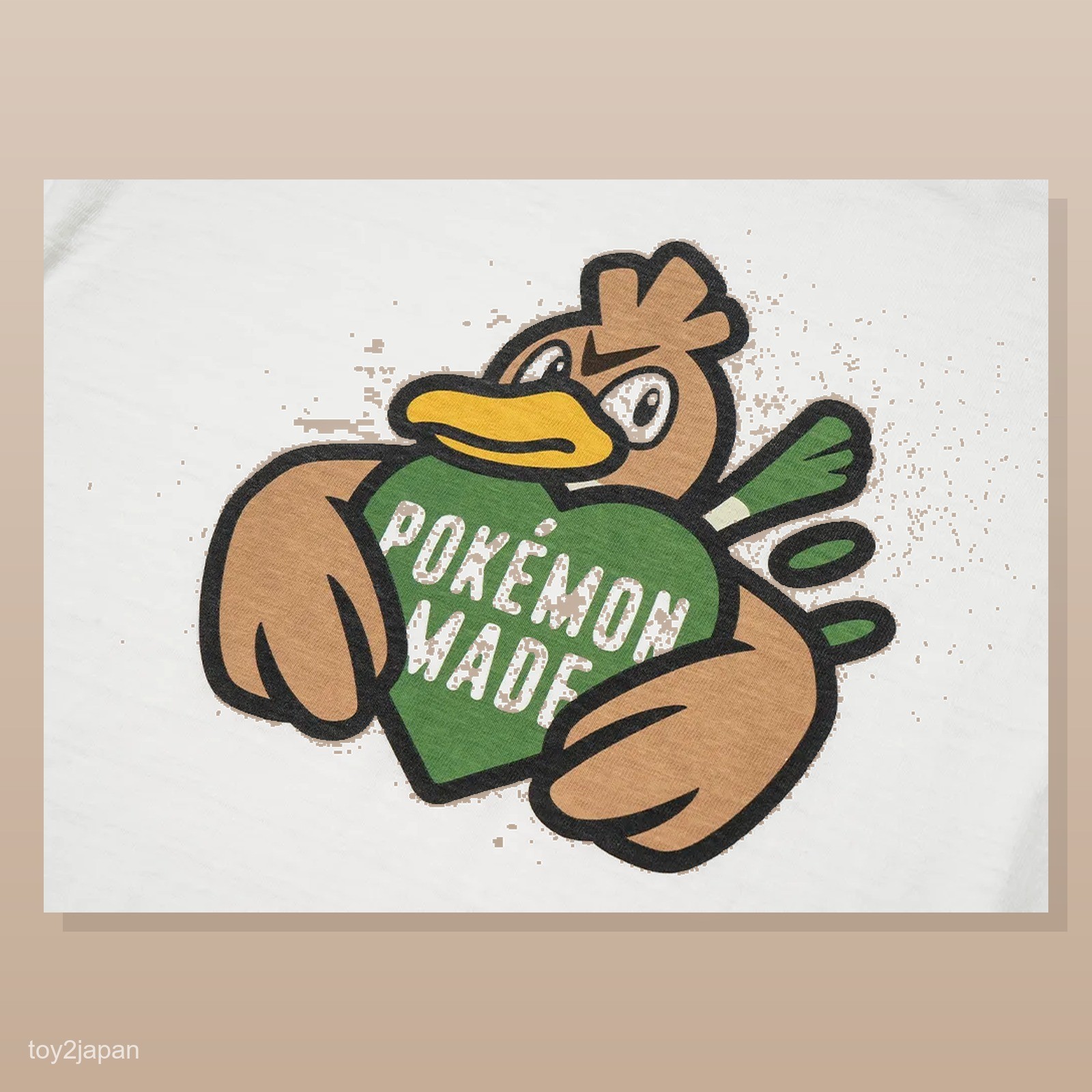 HUMAN MADE x Pokemon Made Graphic T-Shirt #2 (Kamonegi) White Short Sleeve gallery