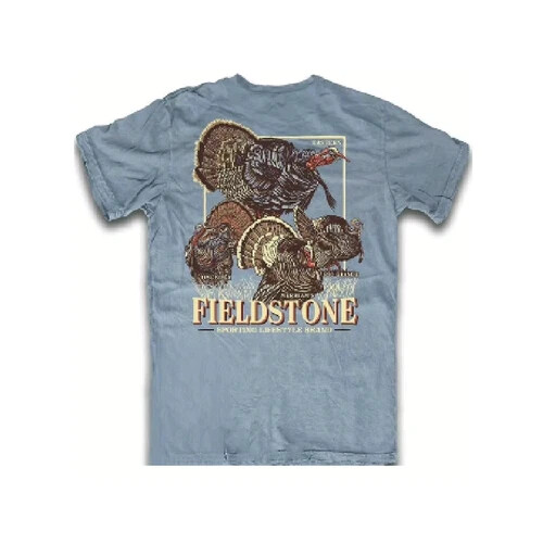 Fieldstone Turkey Hunting Shirt Grand Slam Wild Turkey Tee Shirt