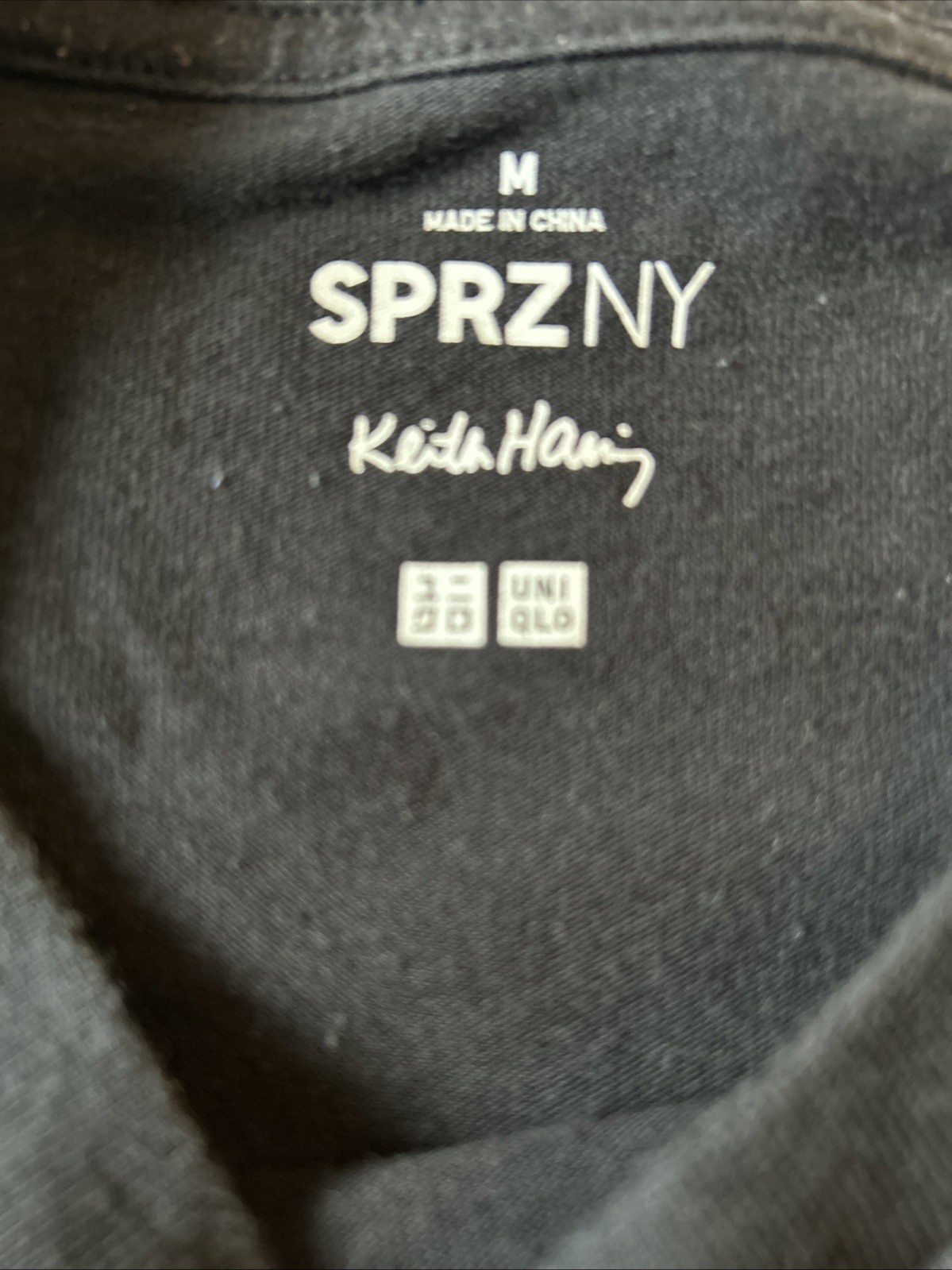 SPRZ NY Keith Haring Fifth Ave T Shirt Size Medium gallery