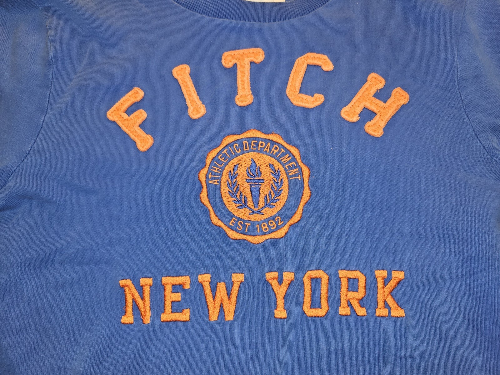 Abercrombie & Fitch New York - Blue Long Sleeve Shirt (Muscle) - Size M - 0020T gallery