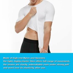 Men Athletic Compression Undershirt Body Shaper Comfortable Base Layer T-Shirt