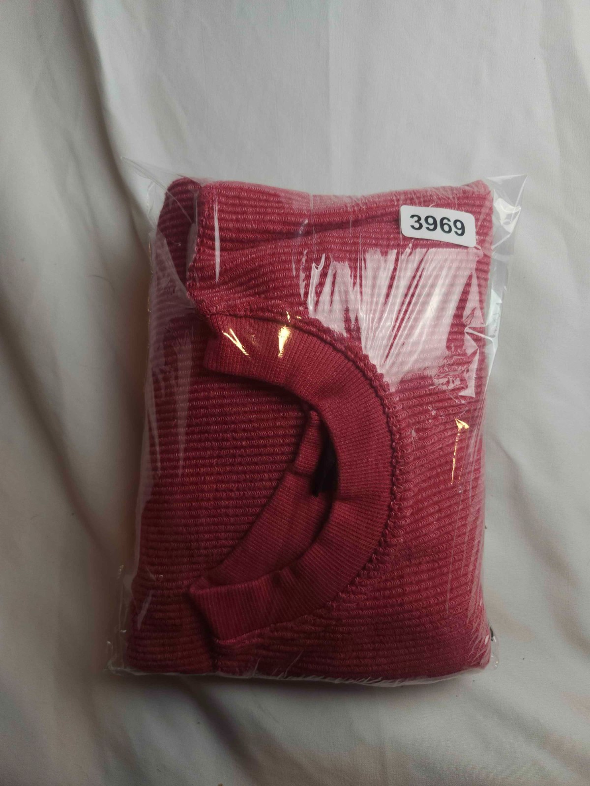 Pennant Sportswear Shirt Mens Medium Red Ribbed Texture Casual Long Sleeve gallery