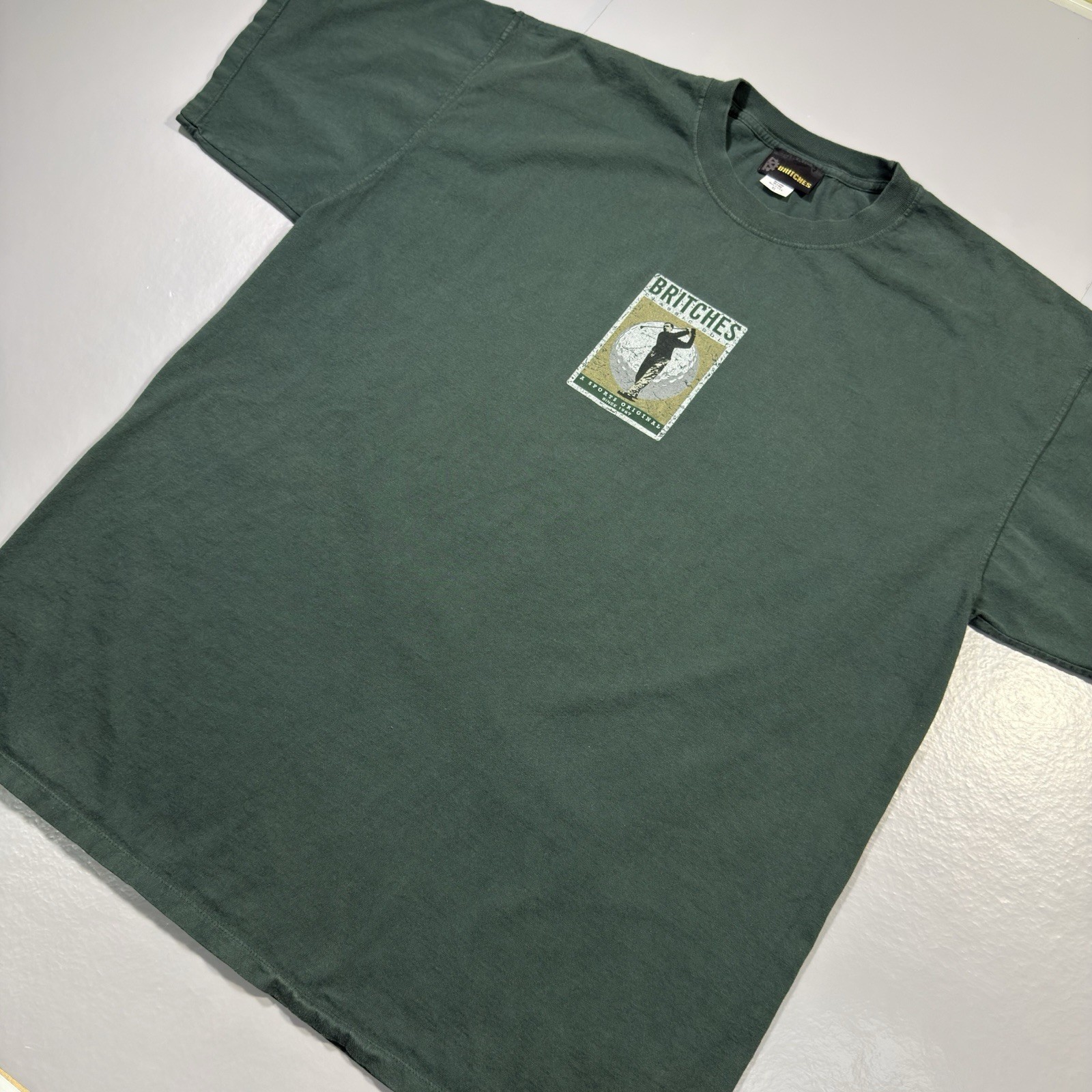Vintage Britches Classic Golf T Shirt Mens XL Sports Original Tee 90s USA Made gallery