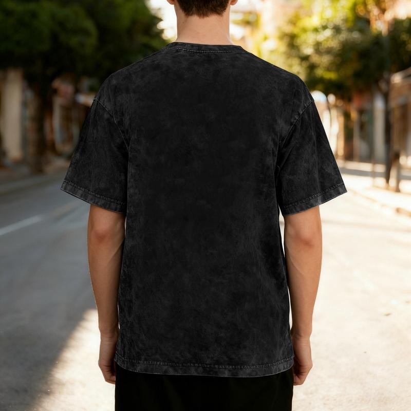 Men's T-shirt Round Neck Casual Style Short Sleeves Blouse Tops T-shirt Summer ▧ gallery